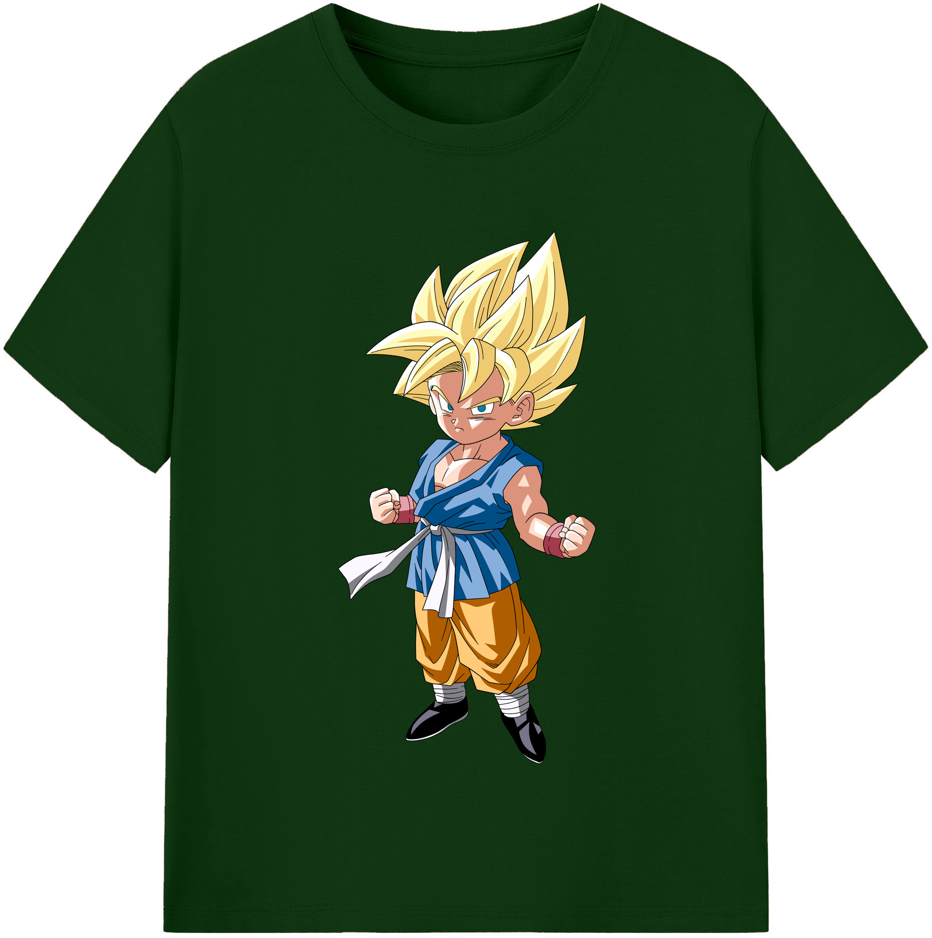 （画像用） ドラゴンボール 孫 悟飯（そんごはん）DRAGON BALL Son Gohan 綿100％半袖Tシャツ（フロントプリント）